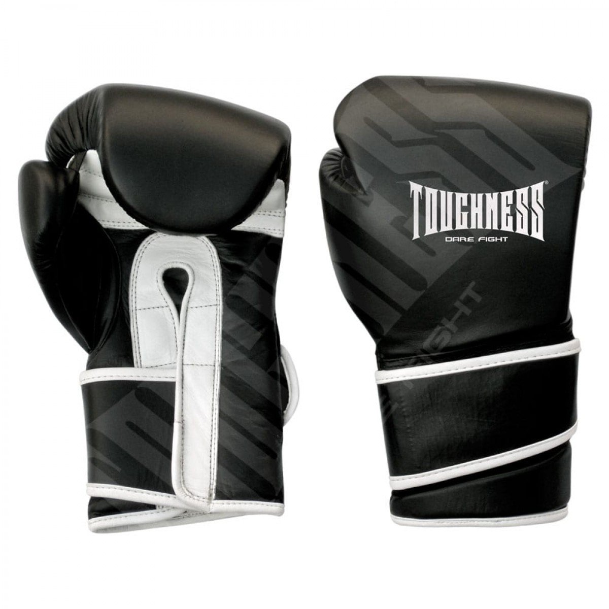 Cross Velcro Strap Sparring Gloves - Image 2