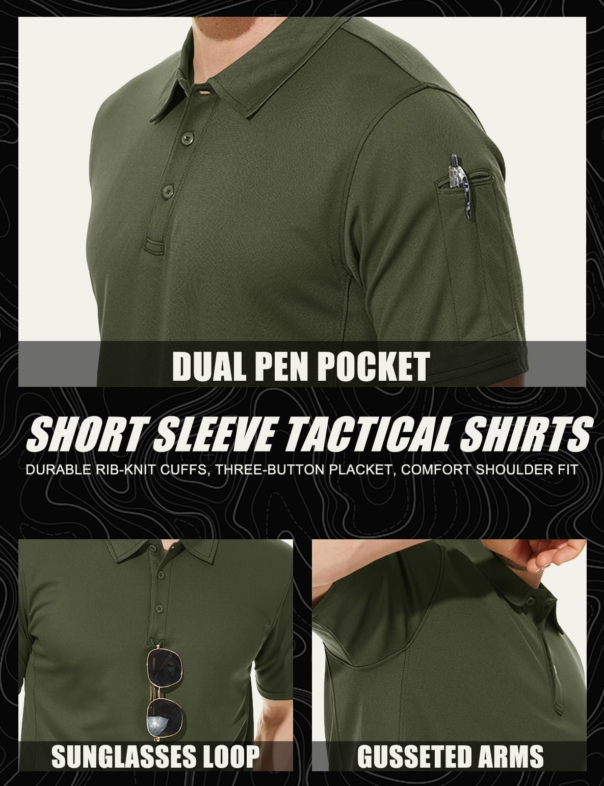 Men's Custom Logo Short Sleeve Polo T-Shirt Solid Custom Polo Shirts Polyester Golf Sports Shirt for Bulk Buyers - Image 2