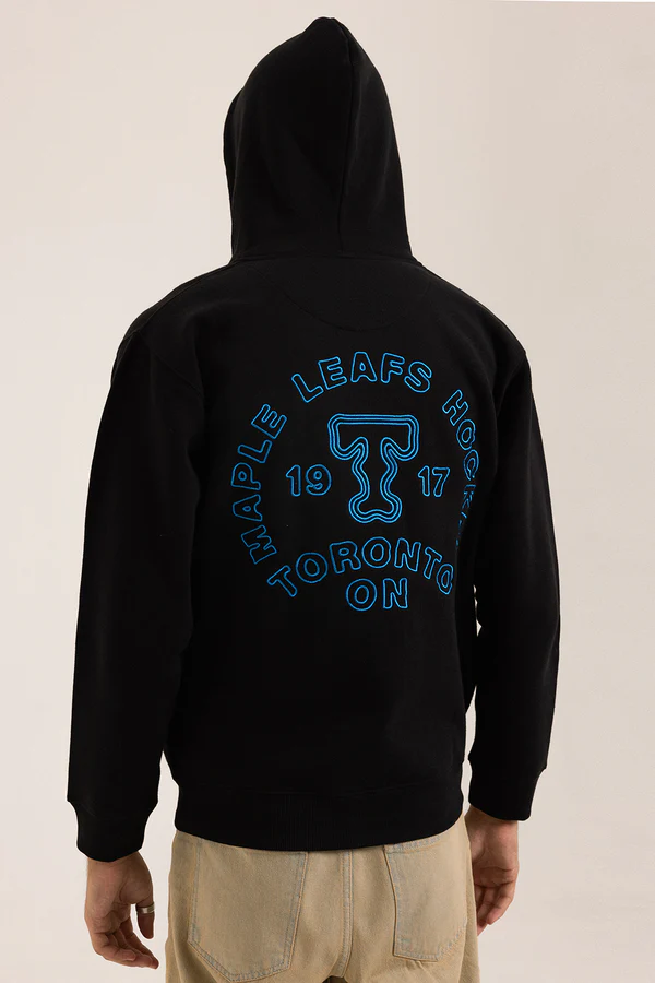 Graphic Zipper Hoodie - Image 4