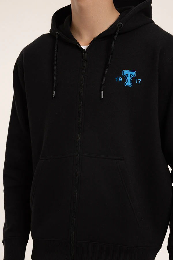 Graphic Zipper Hoodie - Image 5
