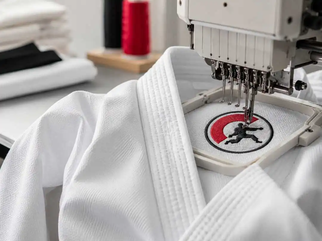 Custom Karate Gi Embroidery