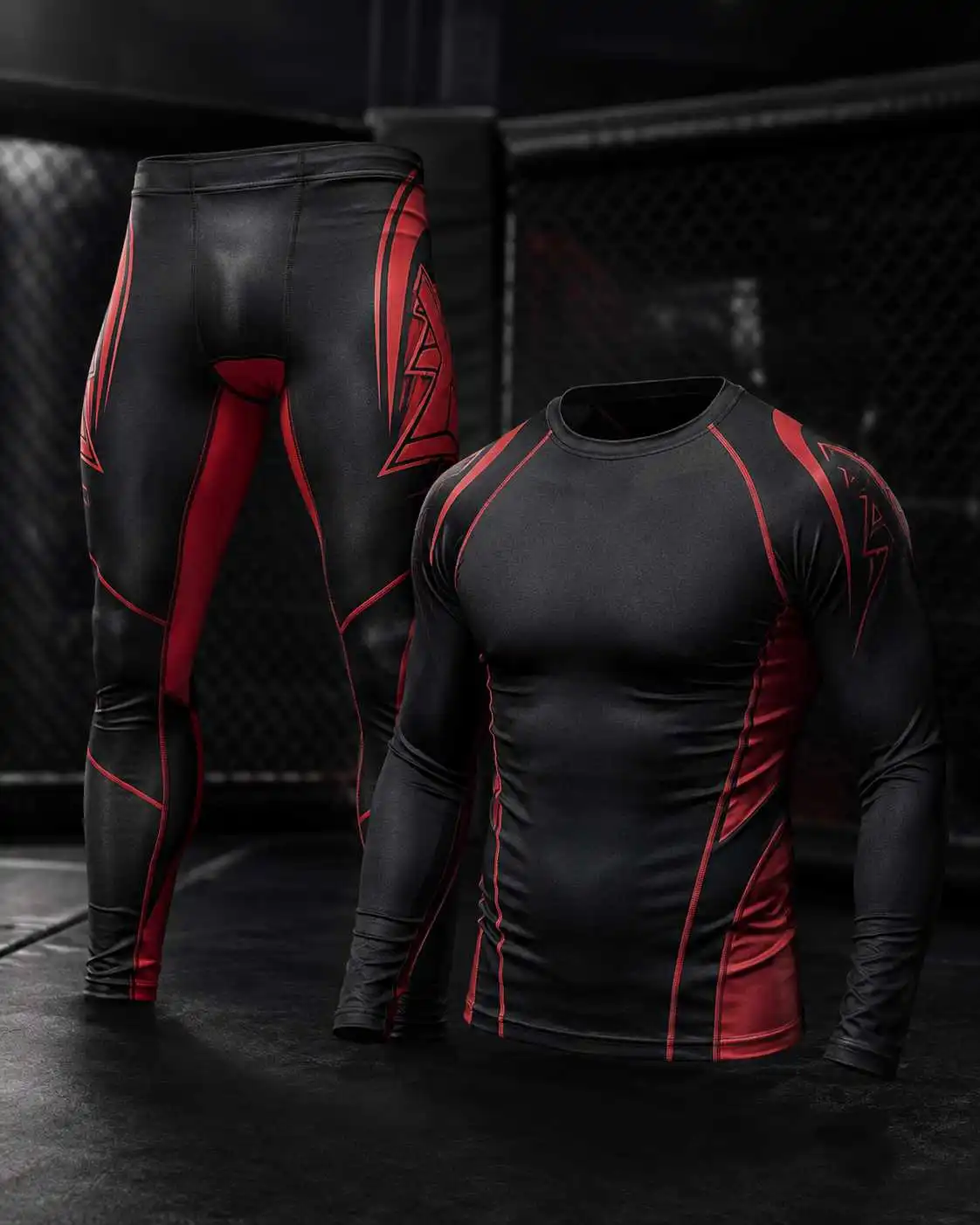 Custom MMA compression wear