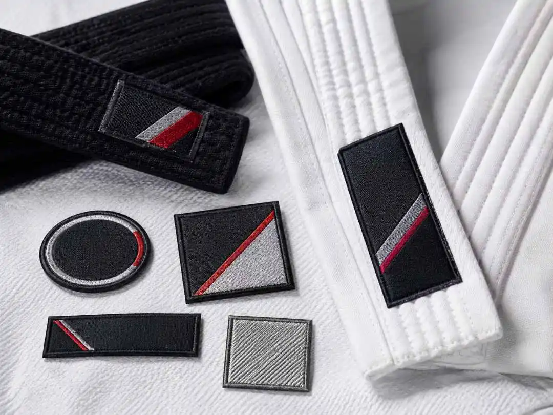 Custom Taekwondo Woven Branding