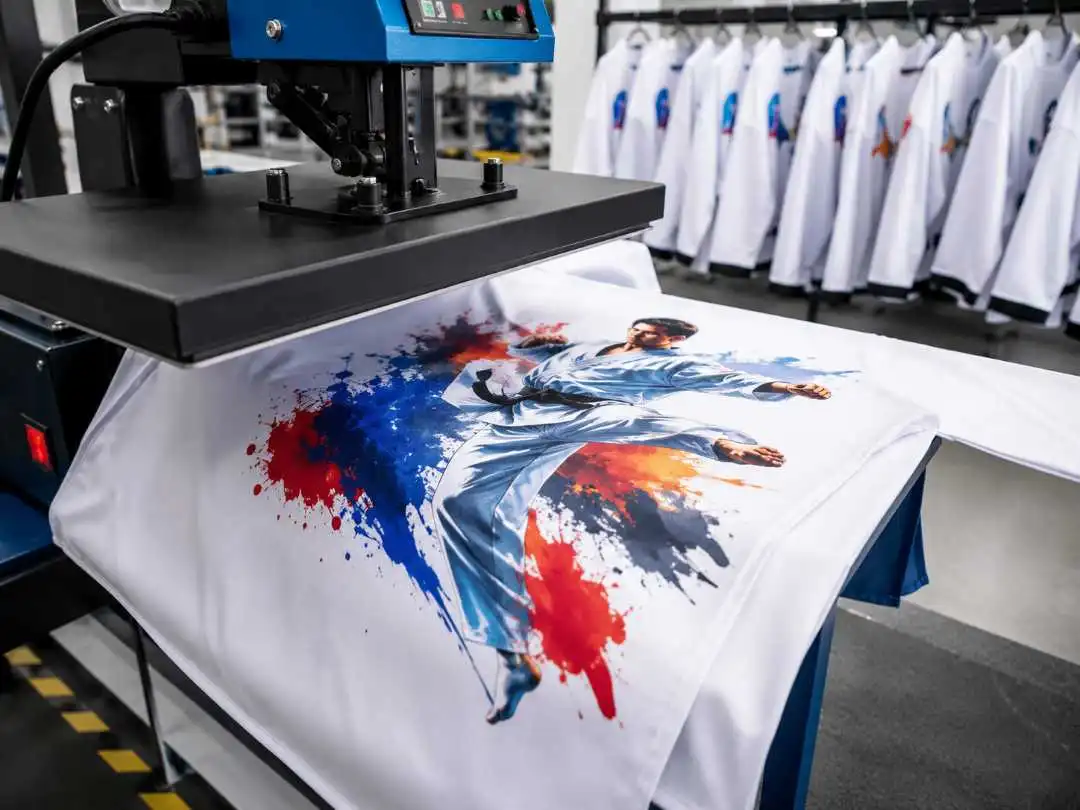 Karate Uniform Screen Printing