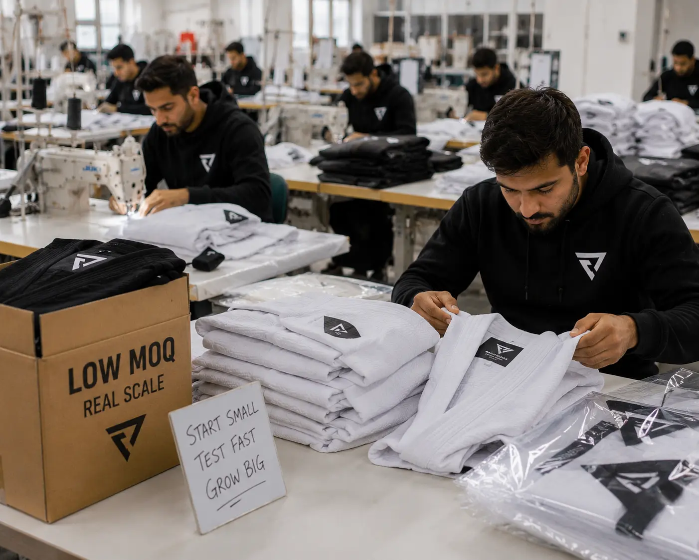 Low MOQ BJJ Gi Manufacturing