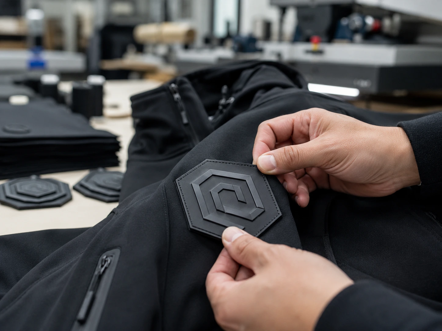 Custom Rubberized Patches for Apparel