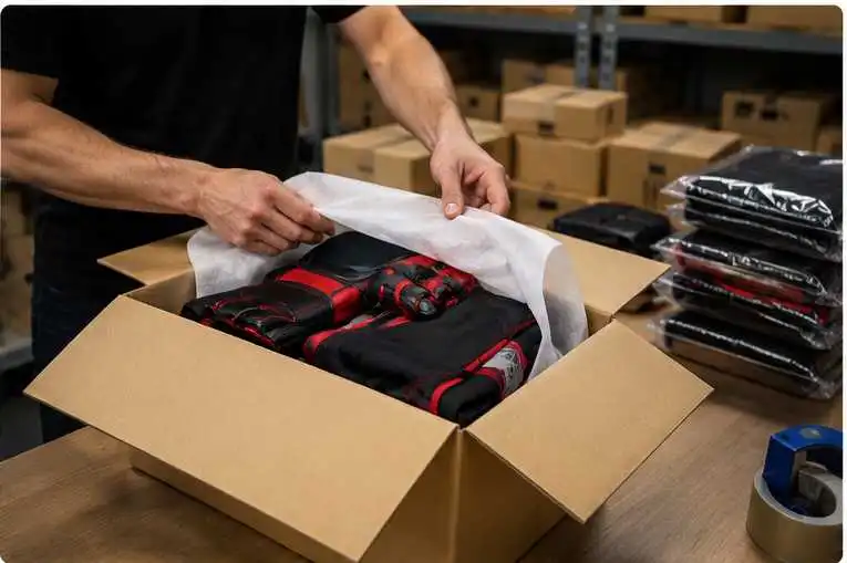 mma gear packaging