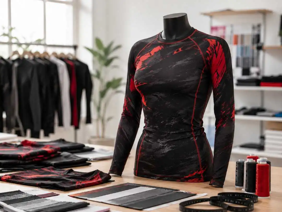 Women rash guard custom