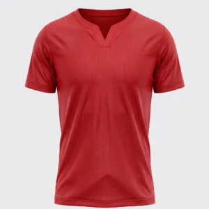 Split Neck T-Shirt